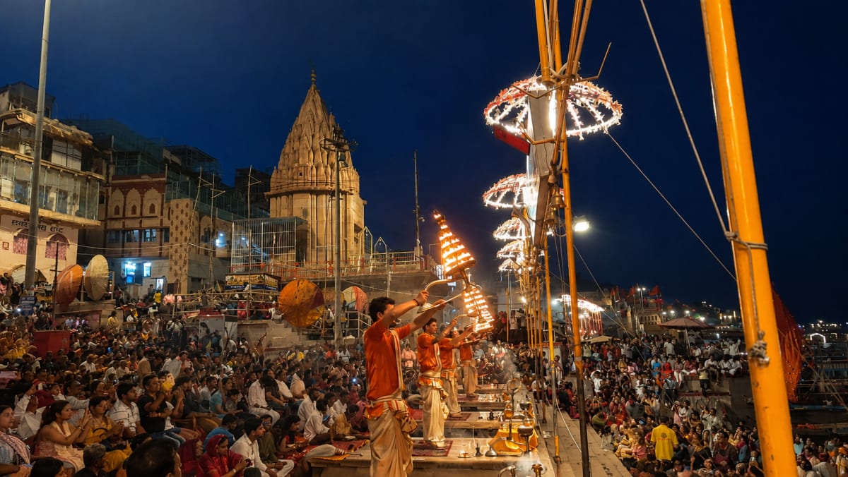 Sunset Boat Ride & Ganga Aarti — Varanasi Local Guide