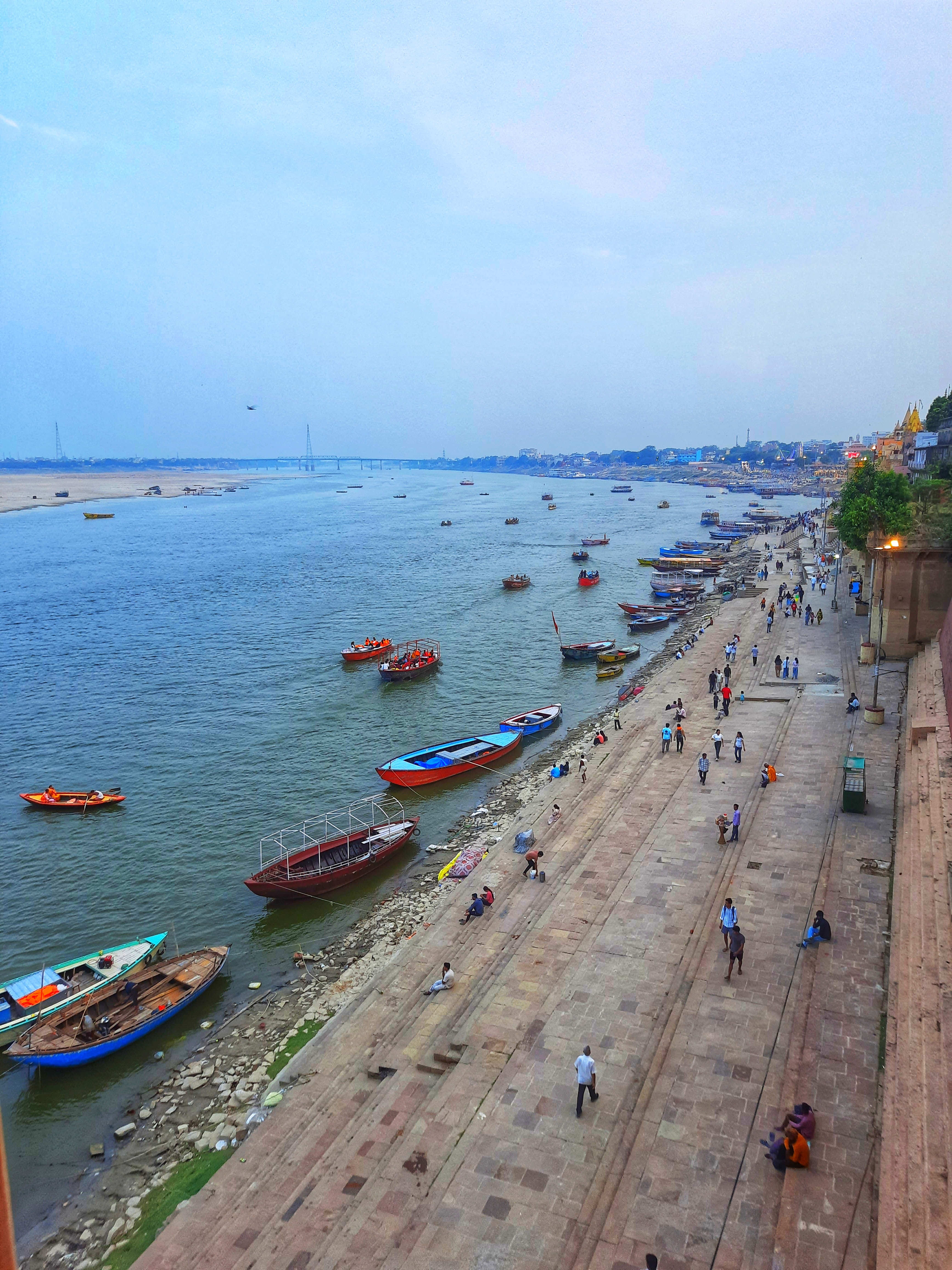 Walk along the ghats